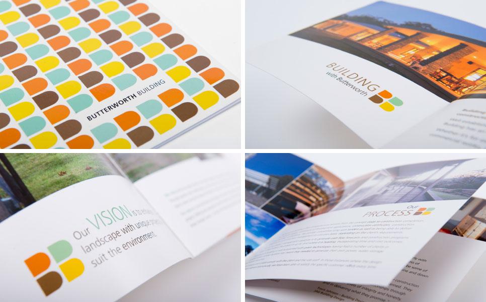 Butterworth Building brochure design