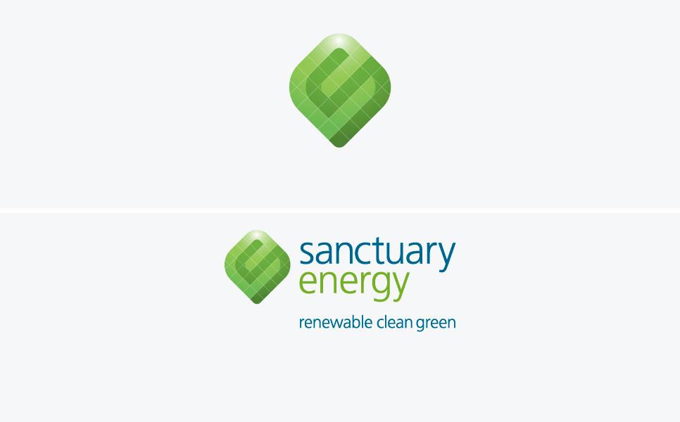 Sanctuary Energy logo design