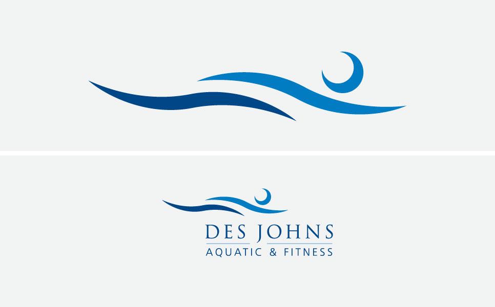 Des Johns logo design