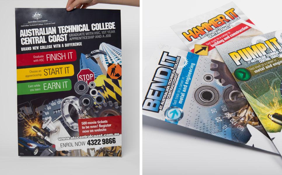 Advertising campaign for the Australian Technical College Central Coast