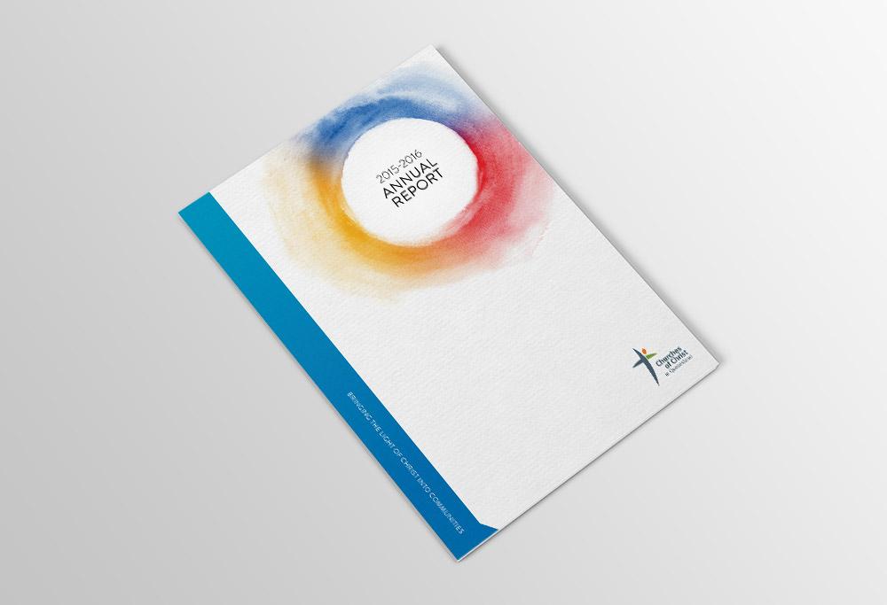 2016 Annual Report cover design