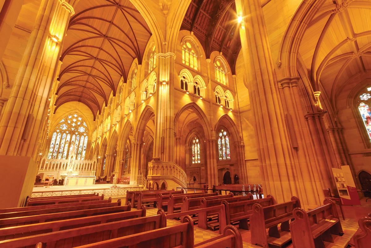 St Mary's Cathedral Sydney beautiful internal photography