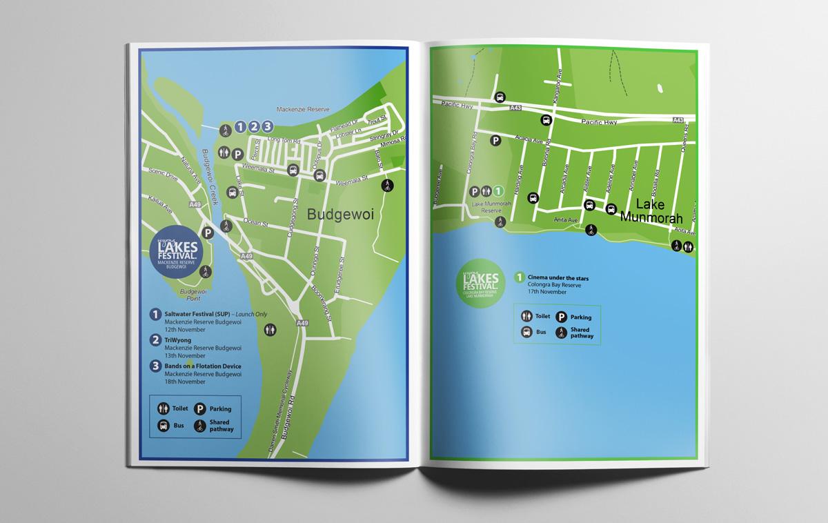 Map drawing – Lake Munmorah and Budgewoi